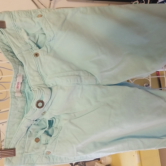 Leggiardro women's mint green pants - Picture 2 of 10